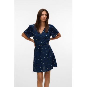 Rochie mini cu decolteu in V