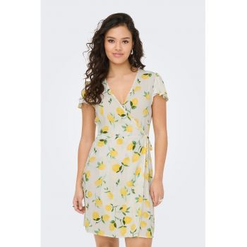 Rochie scurta cu decolteu in V
