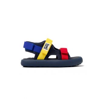 Sandale cu velcro si logo