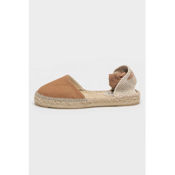 Sandale-espadrile cu decupaj pe spate Valenciana