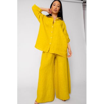 Set Gabrielle din 100% IN Mustard 15879