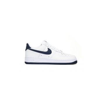 Tenisi barbati  Air Force 1 07 - alb - piele naturala - confortabili - design modern