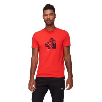 Tricou cambrat pentru drumetii Graphic