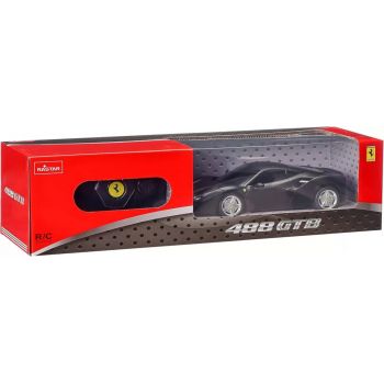 Masina Cu Telecomanda Ferrari 488 Gtb Negru Scara 1 La 24