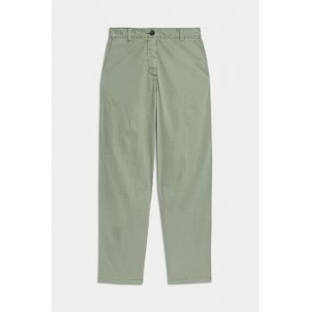 Pantaloni drepti cu buzunare laterale