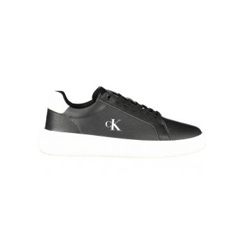 Pantofi sport barbati -  30% poliester - 30% piele - 40% poliuretan - Negru - YM0YM01198