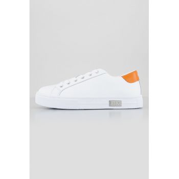 Pantofi sport din piele cu logo