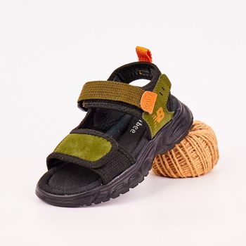 Sandale Baiat Kaki Cu Arici Circel