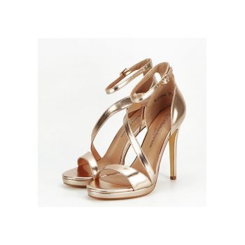 Sandale elegante roz auriu BLJY1286 128 15191