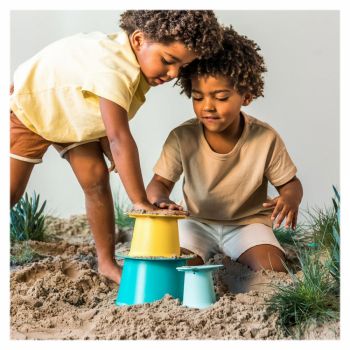 Set forme pentru nisip Alto Quut Toys albastru