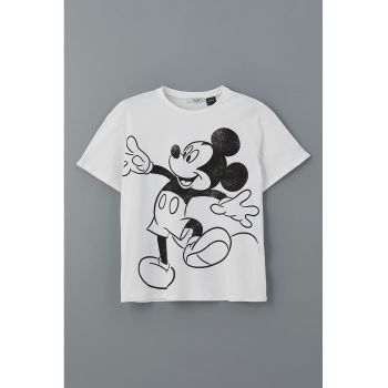 Tricou cu imprimeu Mickey Mouse