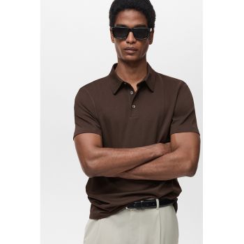 Tricou polo cu model uni