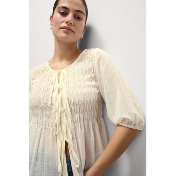 Bluza cu insertie elastica