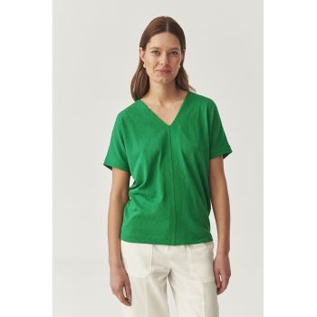 Bluza lejera cu decolteu in V