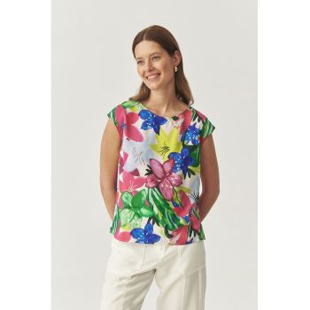 Bluza regular-fit cu imprimeu floral