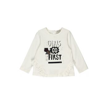 Bluza subtire cu volanase -  - Angels - Ecru - pentru fetite