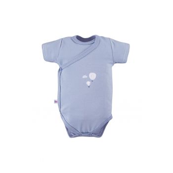 Body cu maneca scurta si model balon -  - Petite - Albastru - pentru baietei