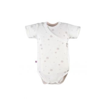 Body cu maneca scurta si model cu ursuleti -  - Petite - Ecru - pentru fetite si baietei