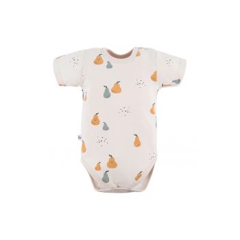 Body cu maneca scurta si model pere -  - Pearlect - Alb - pentru baietei