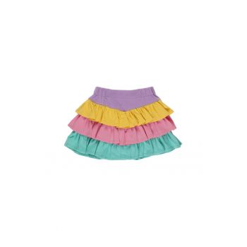 Fusta cu volane  - Surf Up - Multicolora - pentru fetite
