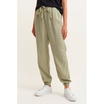 Pantaloni de trening cu talie inalta