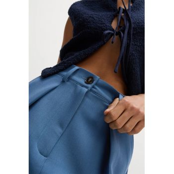 Pantaloni eleganti cu talie inalta