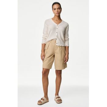 Pantaloni scurti cargo de bumbac