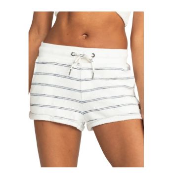 Pantaloni scurti dama -  Poliester - Alb -