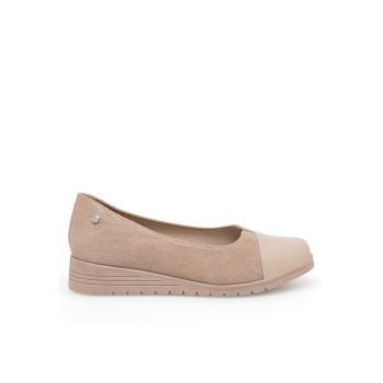 Pantofi sport dama -  590558849699139 - Piele naturala - Bej ieftini