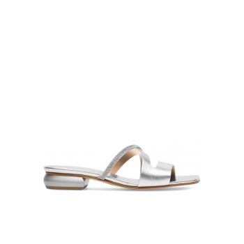 Sandale dama -  590558851436735 - Piele naturala - Argintiu