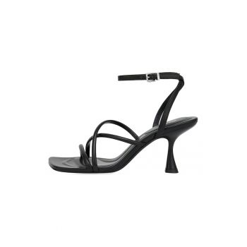Sandale de piele cu barete multiple