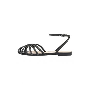 Sandale de piele cu barete multiple