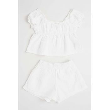 Set de bluza si pantaloni scurti