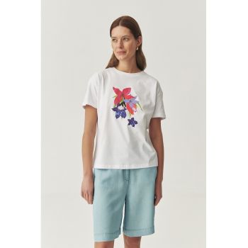 Tricou cu imprimeu floral