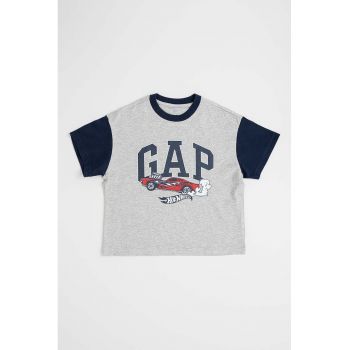 Tricou cu imprimeu Hot Wheels