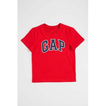 Tricou de bumbac cu logo