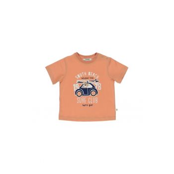 Tricou  - Holliday Time - Somon - pentru baietei