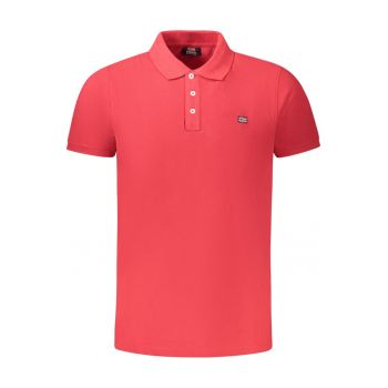 Tricou polo barbati simplu cu logo