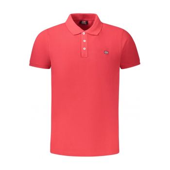 Tricou polo barbati simplu cu logo