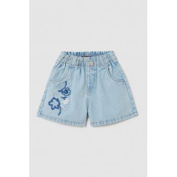 Blugi scurti cu broderie