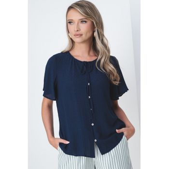 Bluza cu decolteu rotund Gabbi
