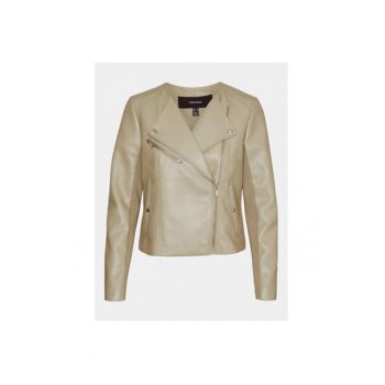 Geaca dama -  303613860 - Piele Ecologica - L INTL - Bej