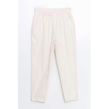 Pantaloni cu snur in talie
