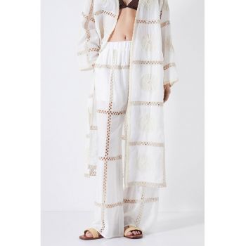 Pantaloni din amestec de lyocell