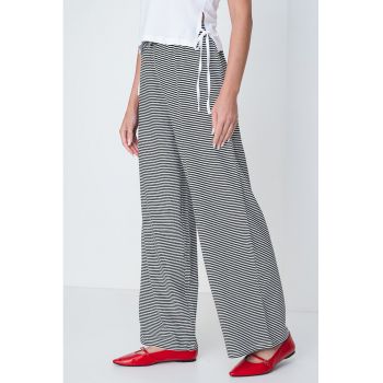 Pantaloni drepti din amestec de bumbac organic Live