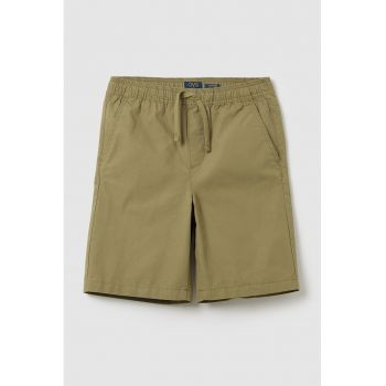 Pantaloni scurti cu buzunare oblice