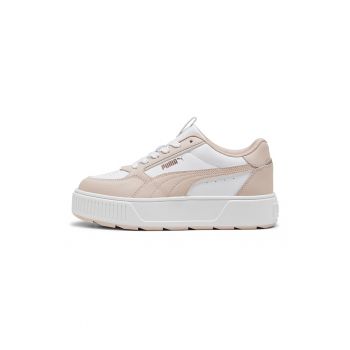 Pantofi sport flatform din piele si piele ecologica Karmen Rebelle