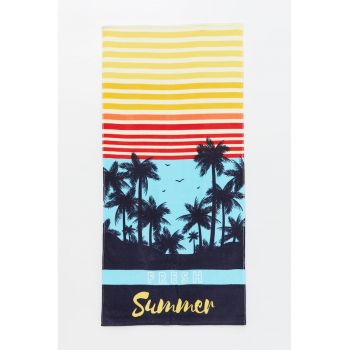 Prosop cu model tropical - pentru plaja