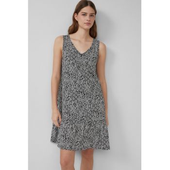 Rochie din amestec de modal cu decolteu in V
