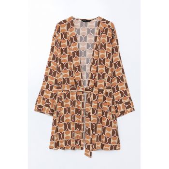 Rochie petrecuta cu model grafic